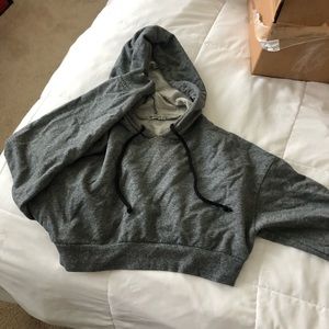 Active cropped hoodie